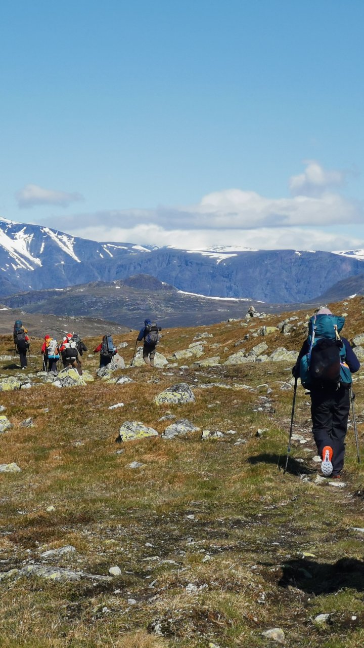 Schneebedeckte Gipfel