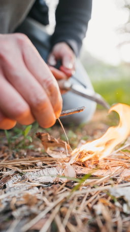 Ohne Feuerzeug