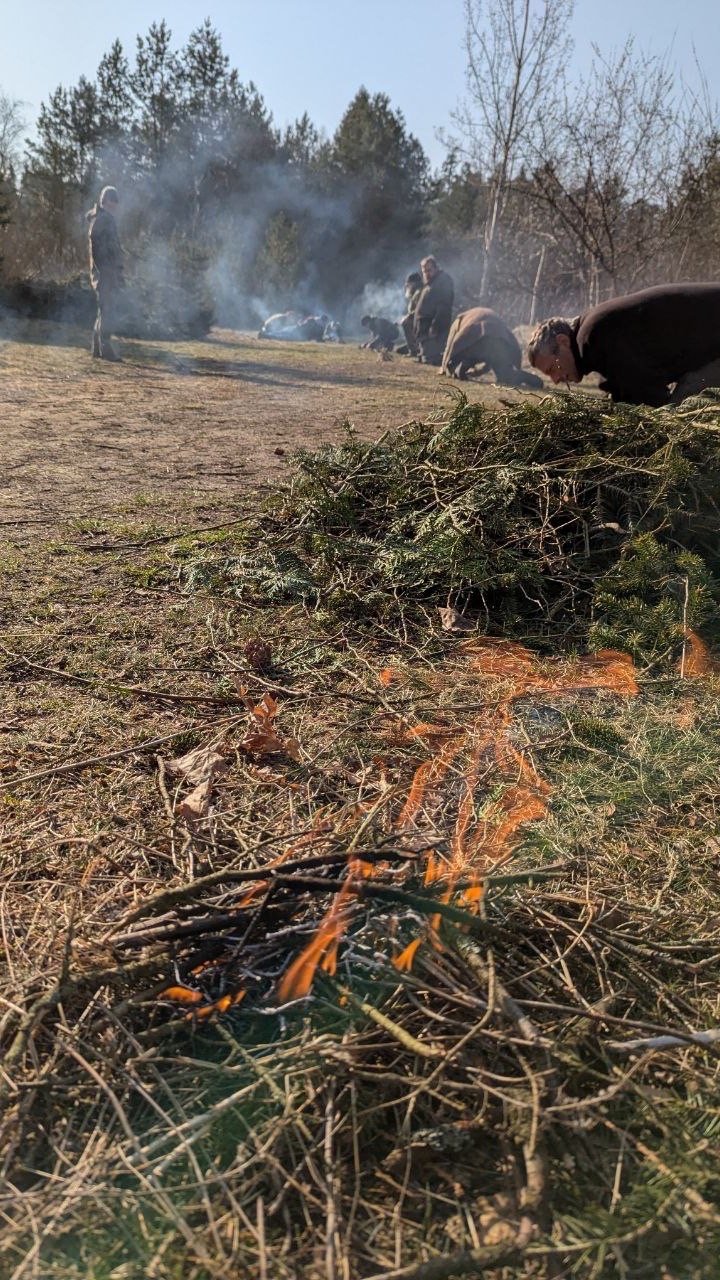 Entzünde die Flamme