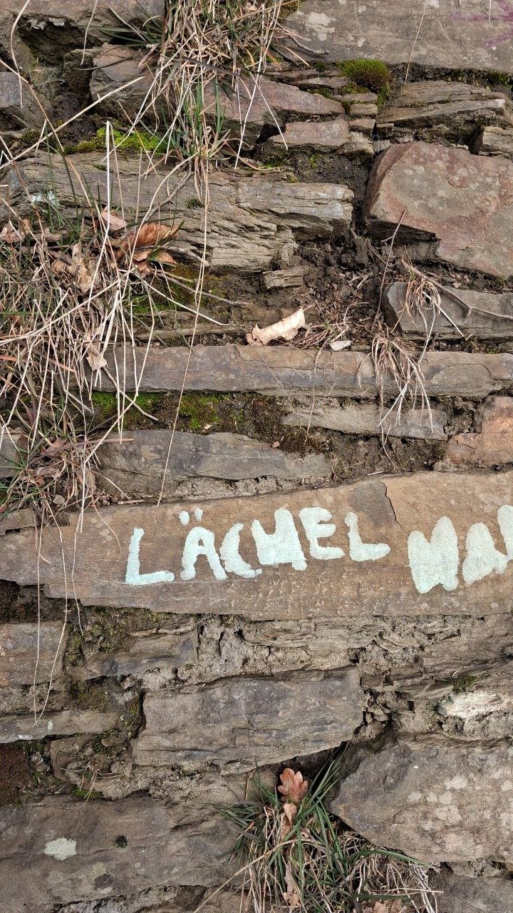 Ermunterung auf dem Weg