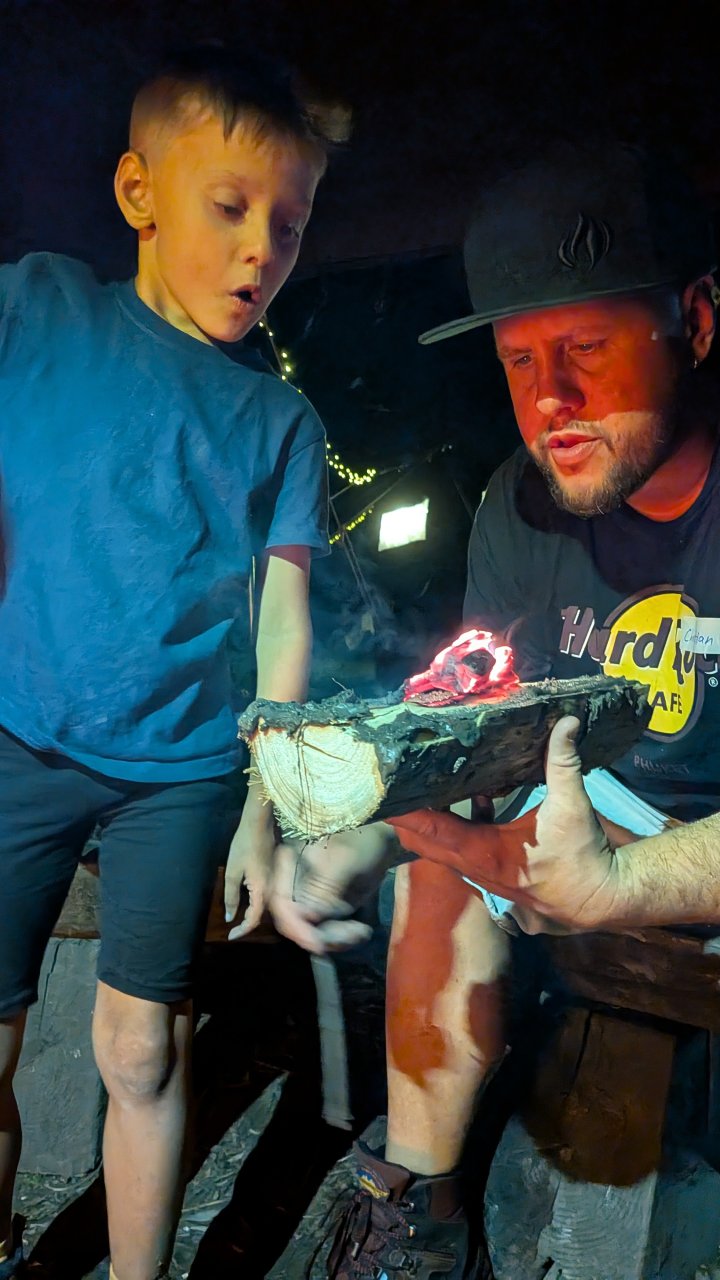 Gemeinsam Glutbrennen