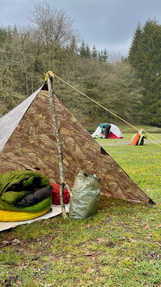 Zelt und Tarp Möglichkeiten