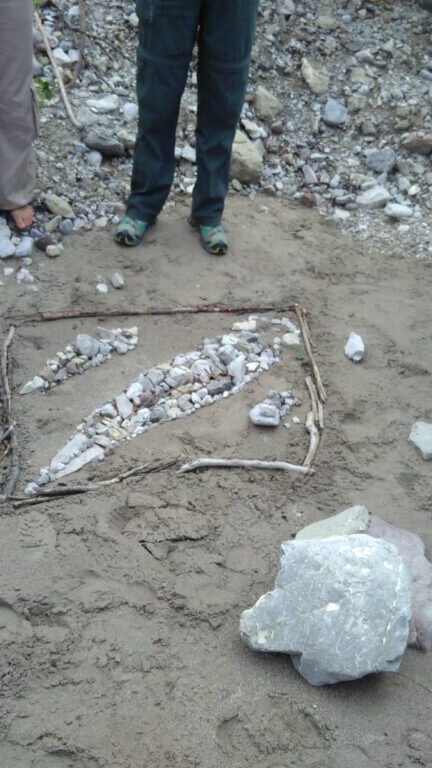 Landart in der Natur