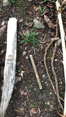 Feuerbohrer ohne Messer