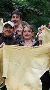 bis zum fertigen Leder
