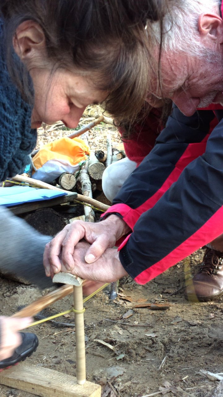 WuW | Feuerbohren am Silbersee