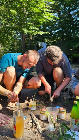 Herstellung eines Oxymels
