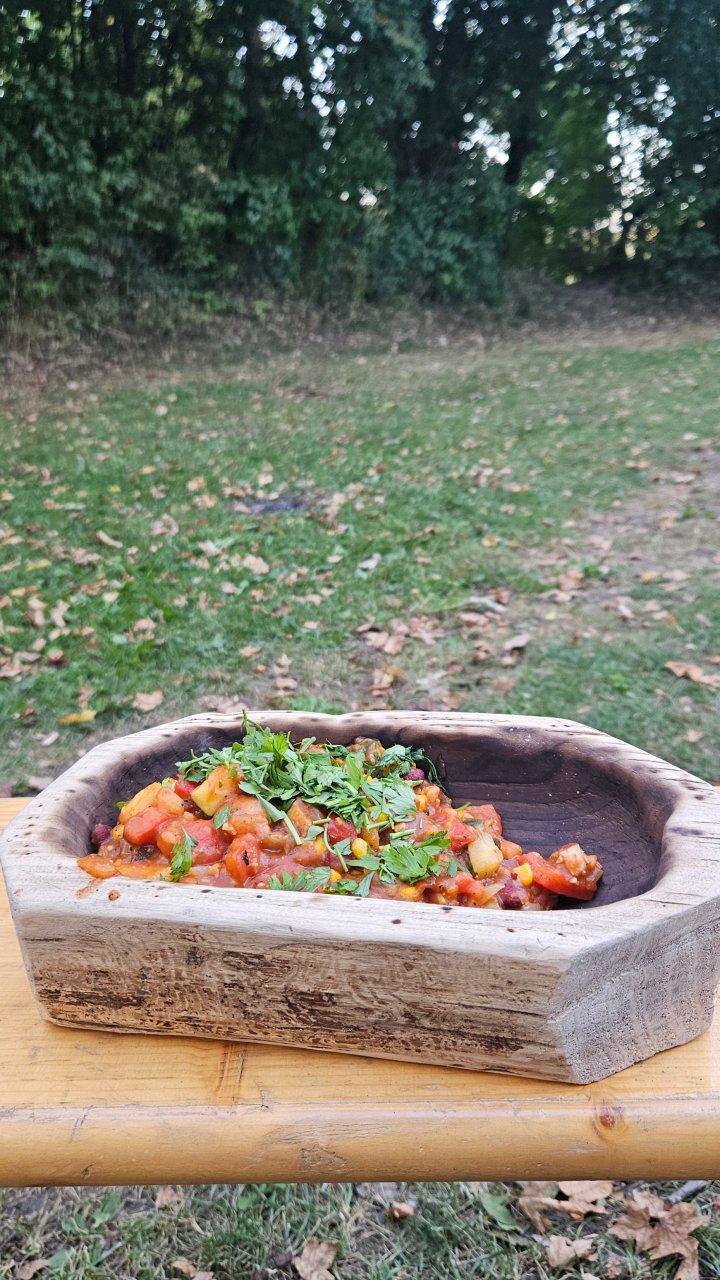 Kochen am Lagerfeuer