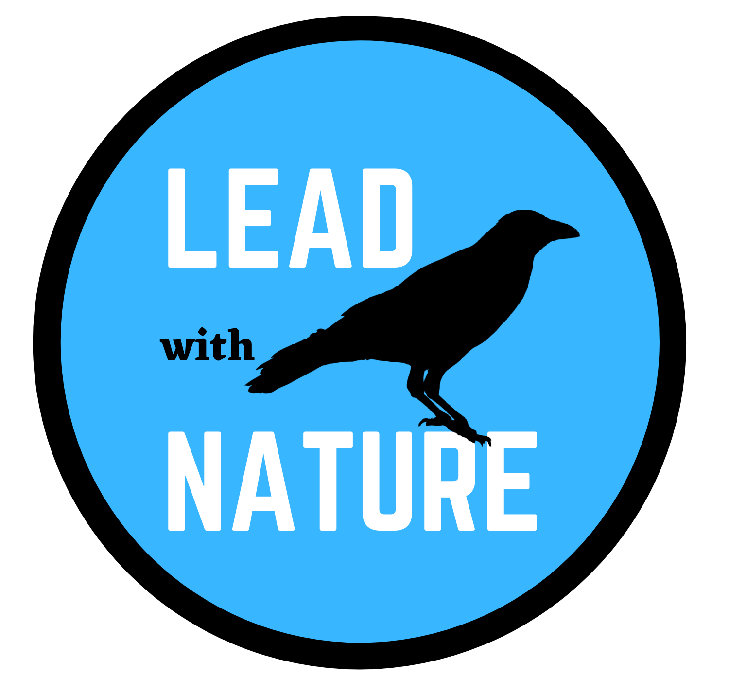 Logo der Wildnisschule LEAD with Nature