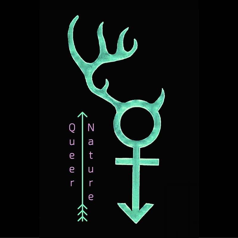 Logo der Wildnisschule Queer Nature