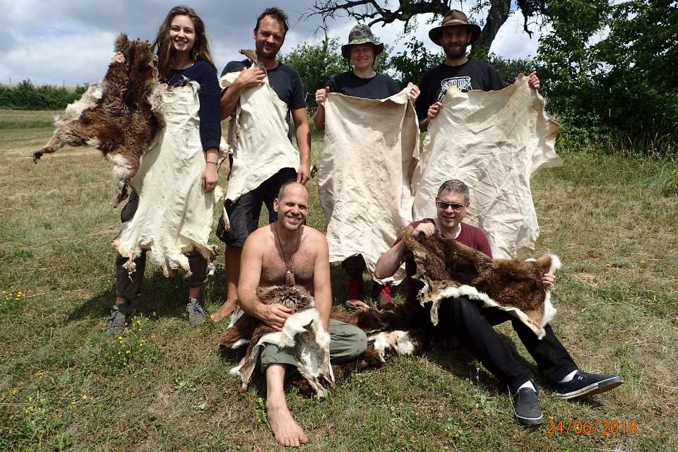 Vorschau Bild des Kurses Gerben von Haut zu Leder mit der Hirn- oder Rauchgerbung