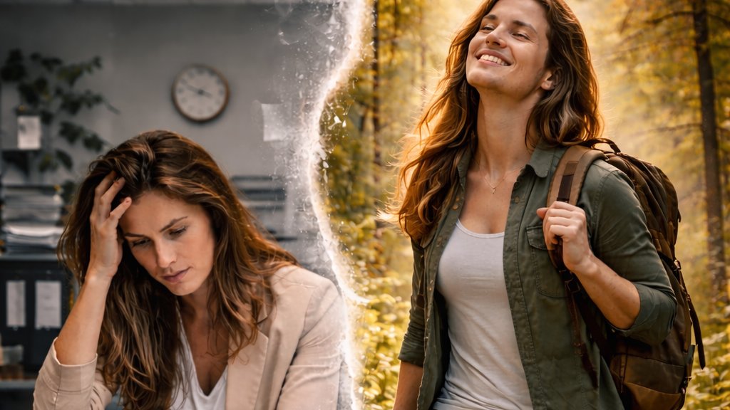 Vorschau Bild des Kurses „Stressprävention durch Naturbegegnung“ (online)