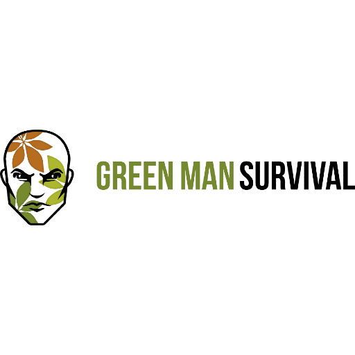 Logo der Wildnisschule Green Man Survival
