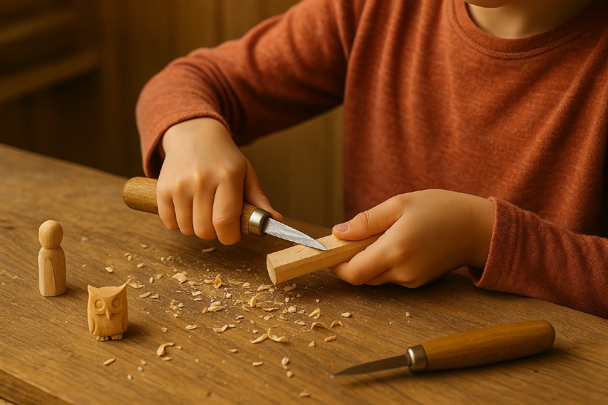 Vorschau Bild des Kurses moosgrüne Weihnachts-Holzwerkstatt