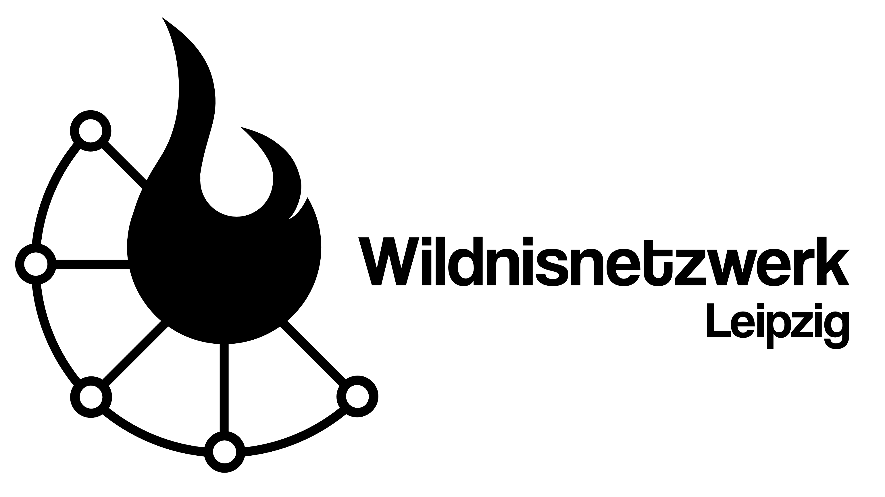 Logo der Wildnisschule Wildnisnetzwerk Leipzig