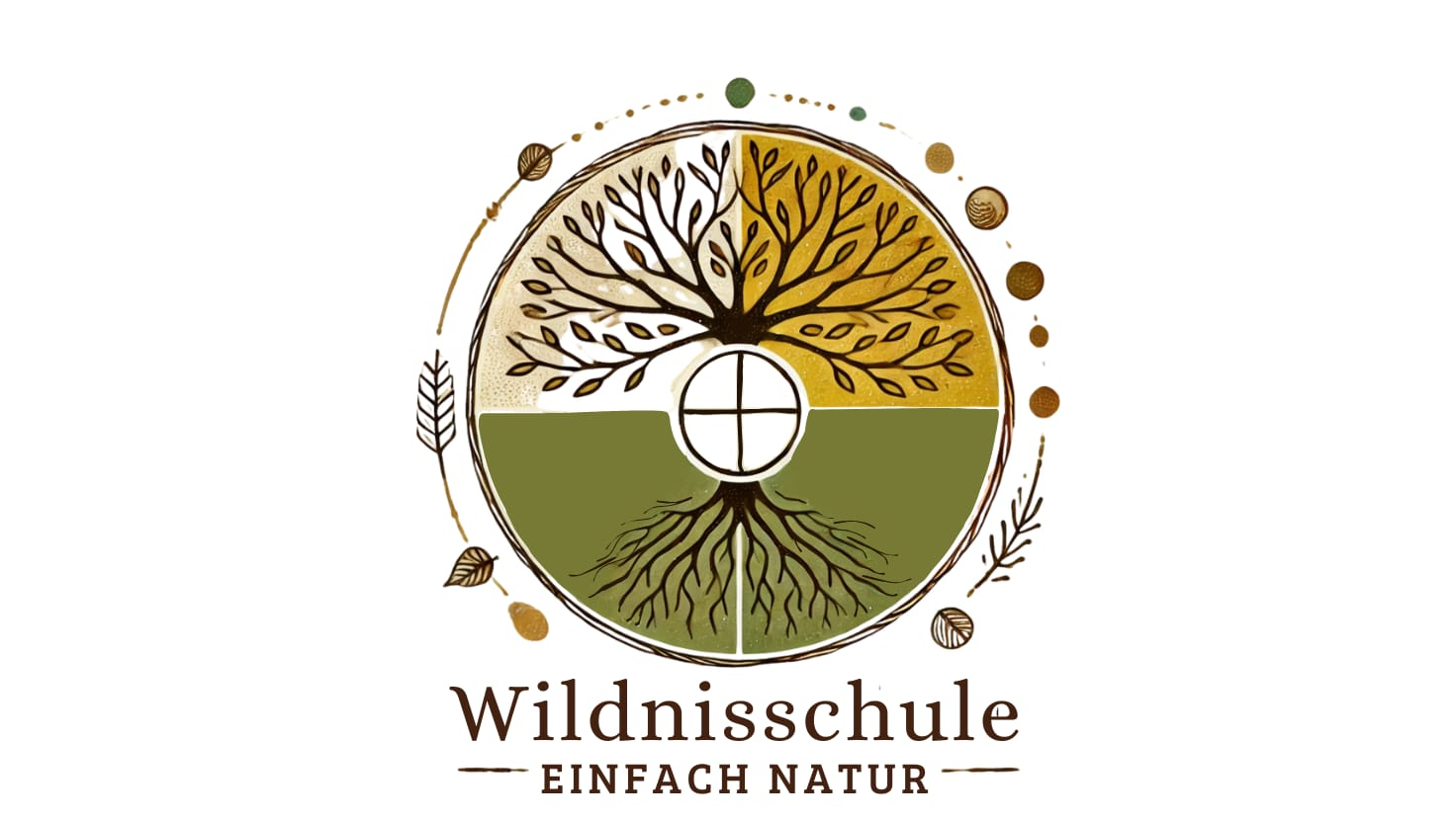 Logo der Wildnisschule EINFACH NATUR Natur-WildnisSurvivalschule /Steinzeitwerkstatt