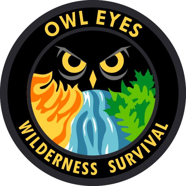 Logo der Wildnisschule Owl Eyes Wilderness