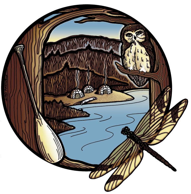 Logo der Wildnisschule Teaching Drum Outdoor School