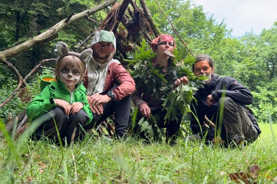 Vorschau Bild des Kurses Wildnis-Familien-Camp - Familienbande