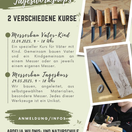 Vorschau Bild des Kurses Vater- Kind-Messerbau Tagesworkshop
