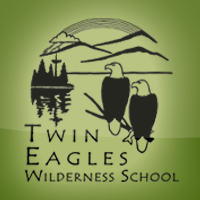 Logo der Wildnisschule Twin Eagles Wilderness School