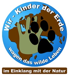 Logo der Wildnisschule Wir - Kinder der Erde