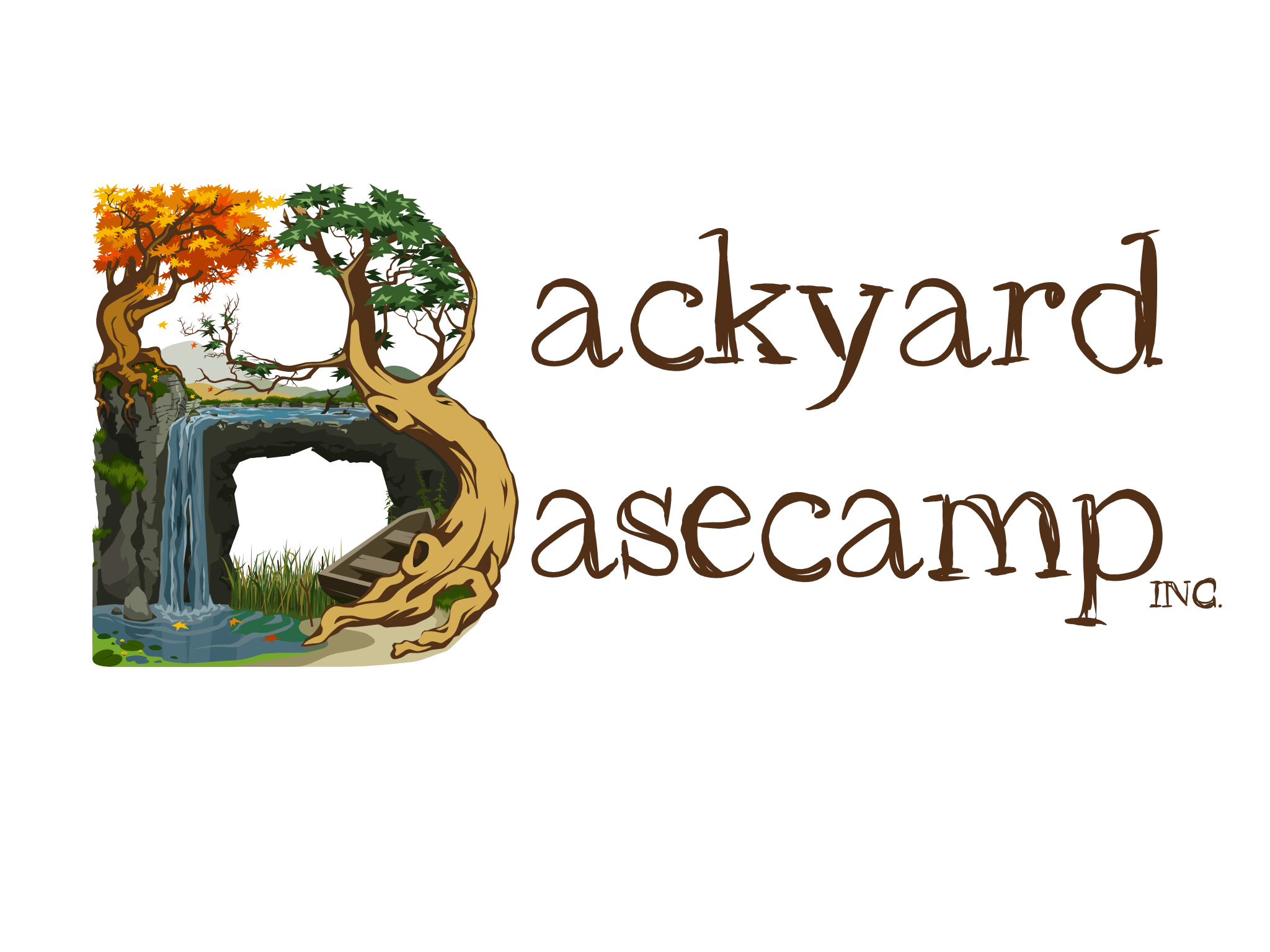 Logo der Wildnisschule Backyard Basecamp