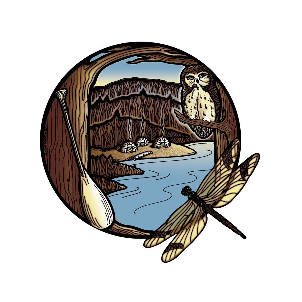 Logo der Wildnisschule Teaching Drum Outdoor School