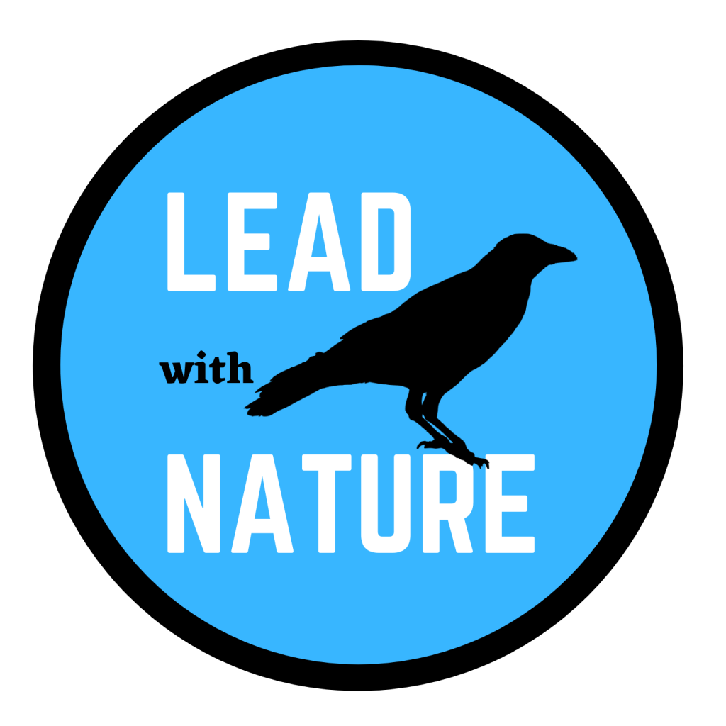 Logo der Wildnisschule LEAD with Nature