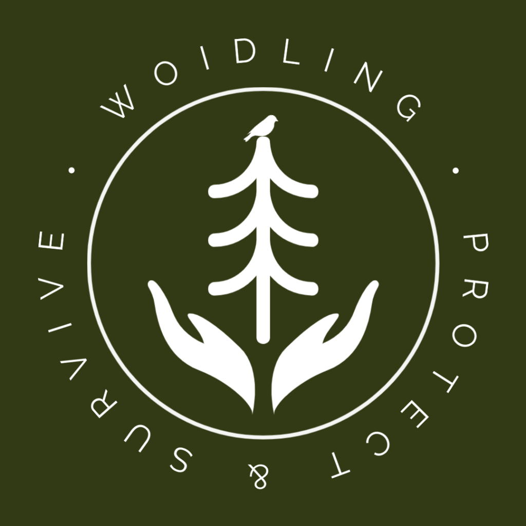 Logo der Wildnisschule Wildnisakademie Woidling