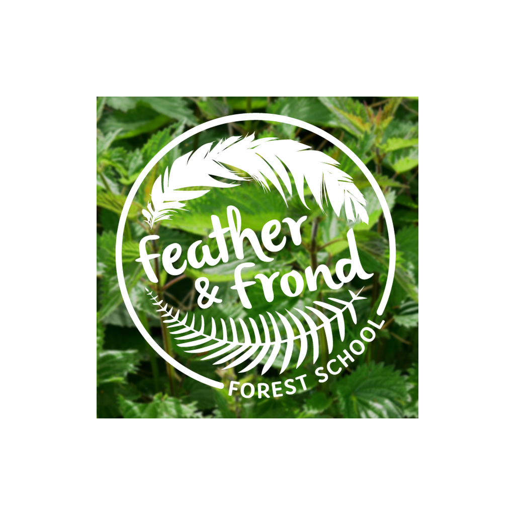 Logo der Wildnisschule Feather and Frond Forest School