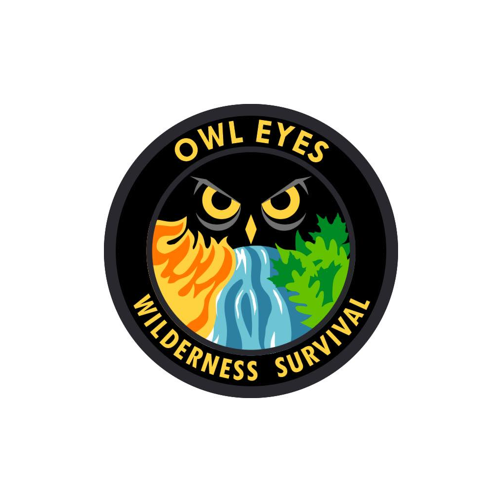 Logo der Wildnisschule Owl Eyes Wilderness