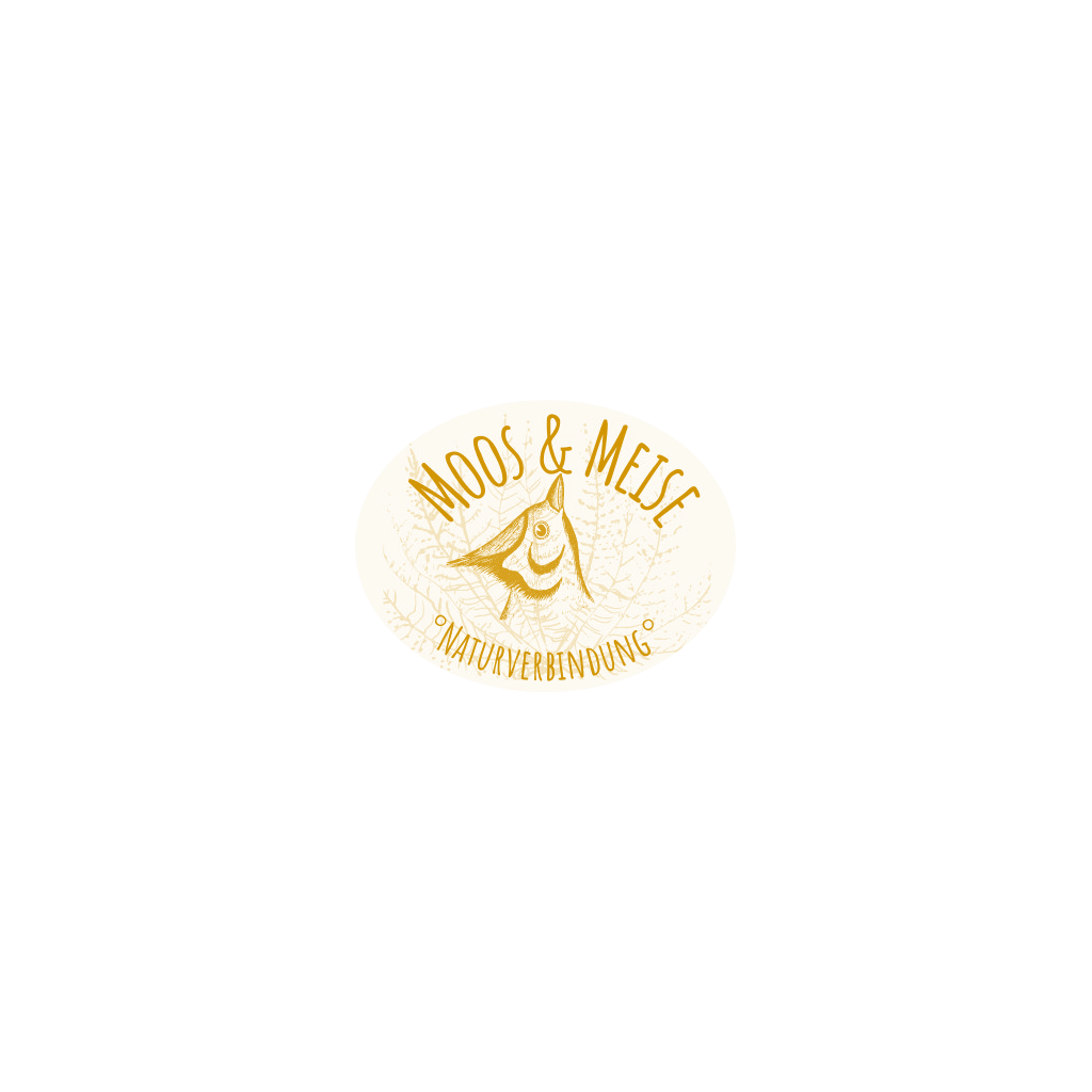 Logo der Wildnisschule Moos&Meise