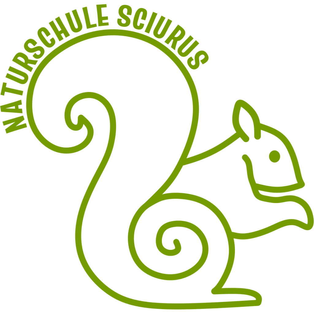 Logo der Wildnisschule Naturschule Sciurus