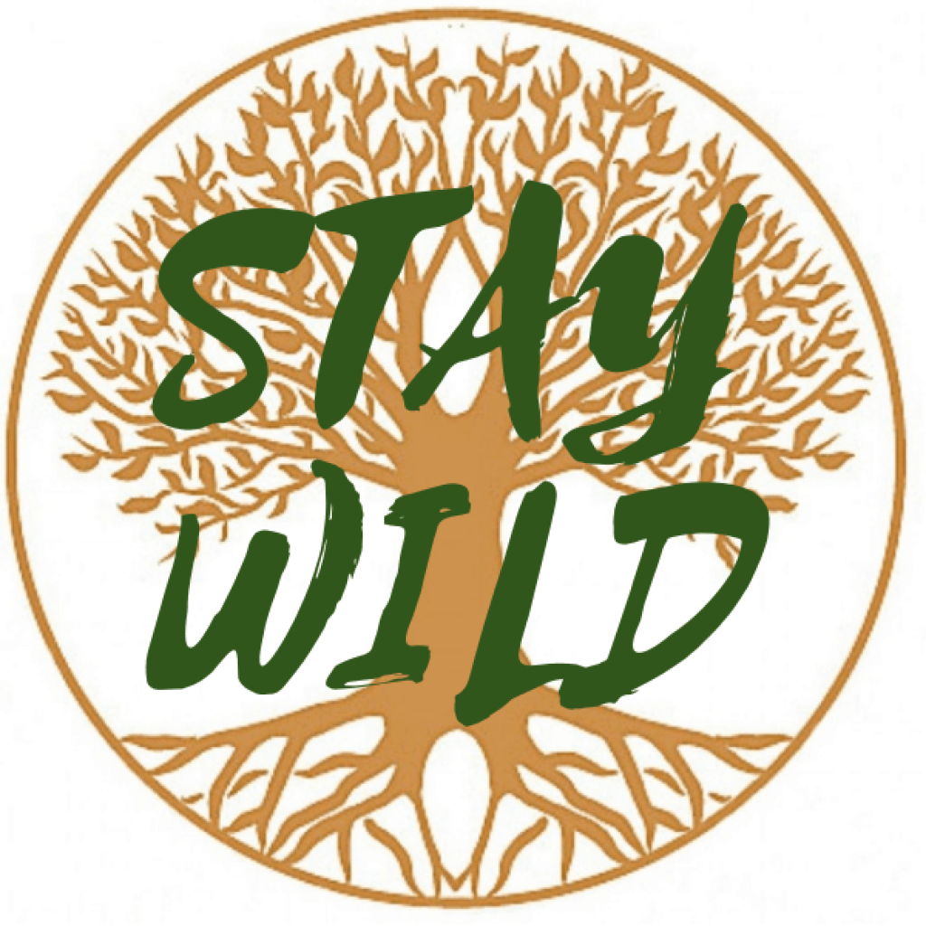 Logo of the wilderness school Stay Wild Natur verbindet