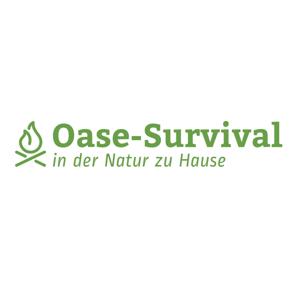 Logo der Wildnisschule Oase-Survival - in der Natur zu Hause